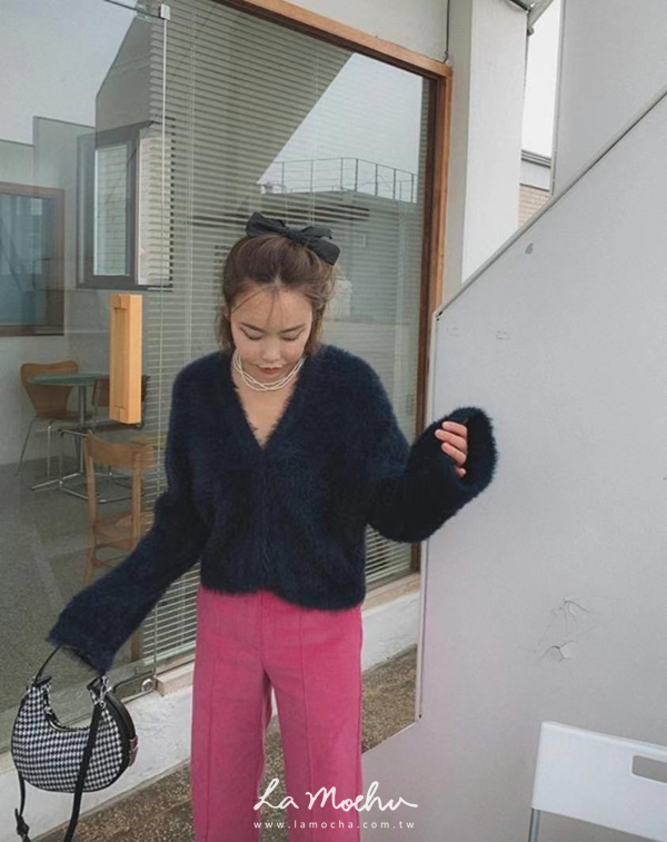 馬海毛氣質外套